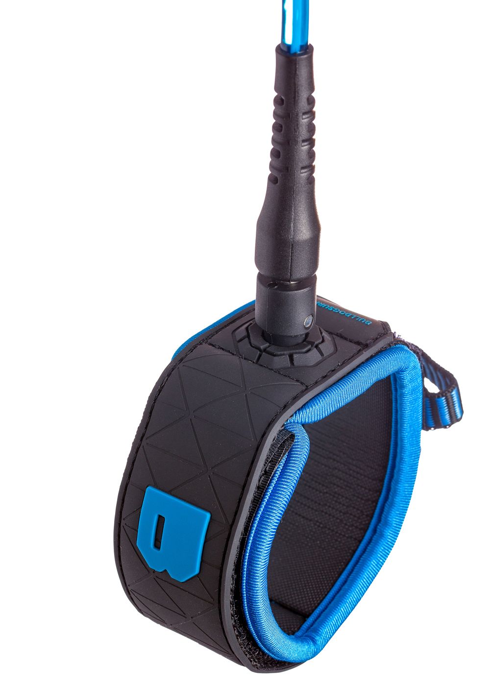 Bulldog Surfboard Leash 7ft Black/Blue