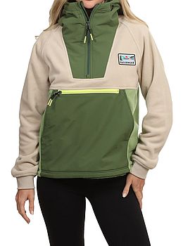 Passenger Alexander Hooded Polar Fleece Green