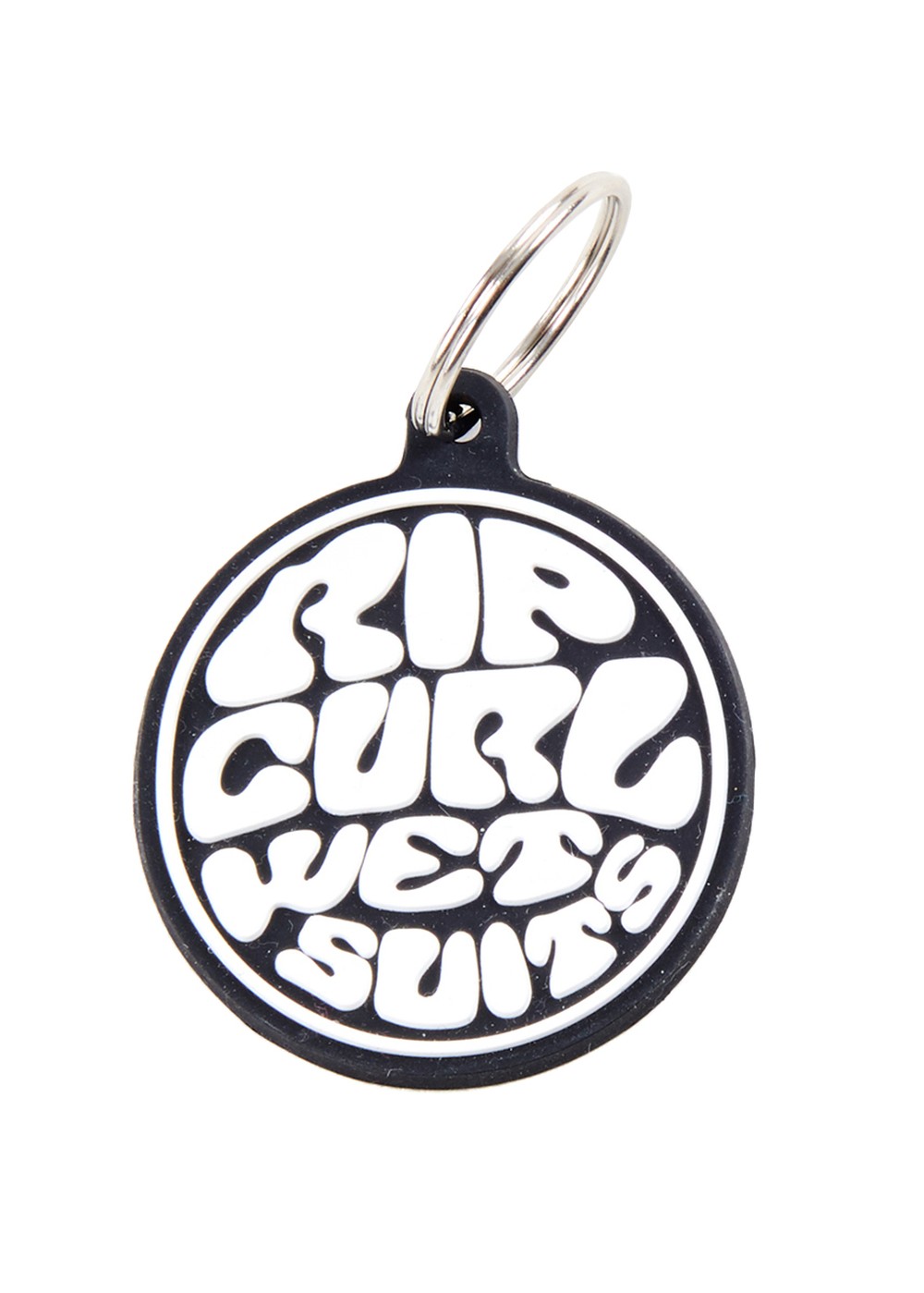 Ripcurl Icons Keyring Black And White
