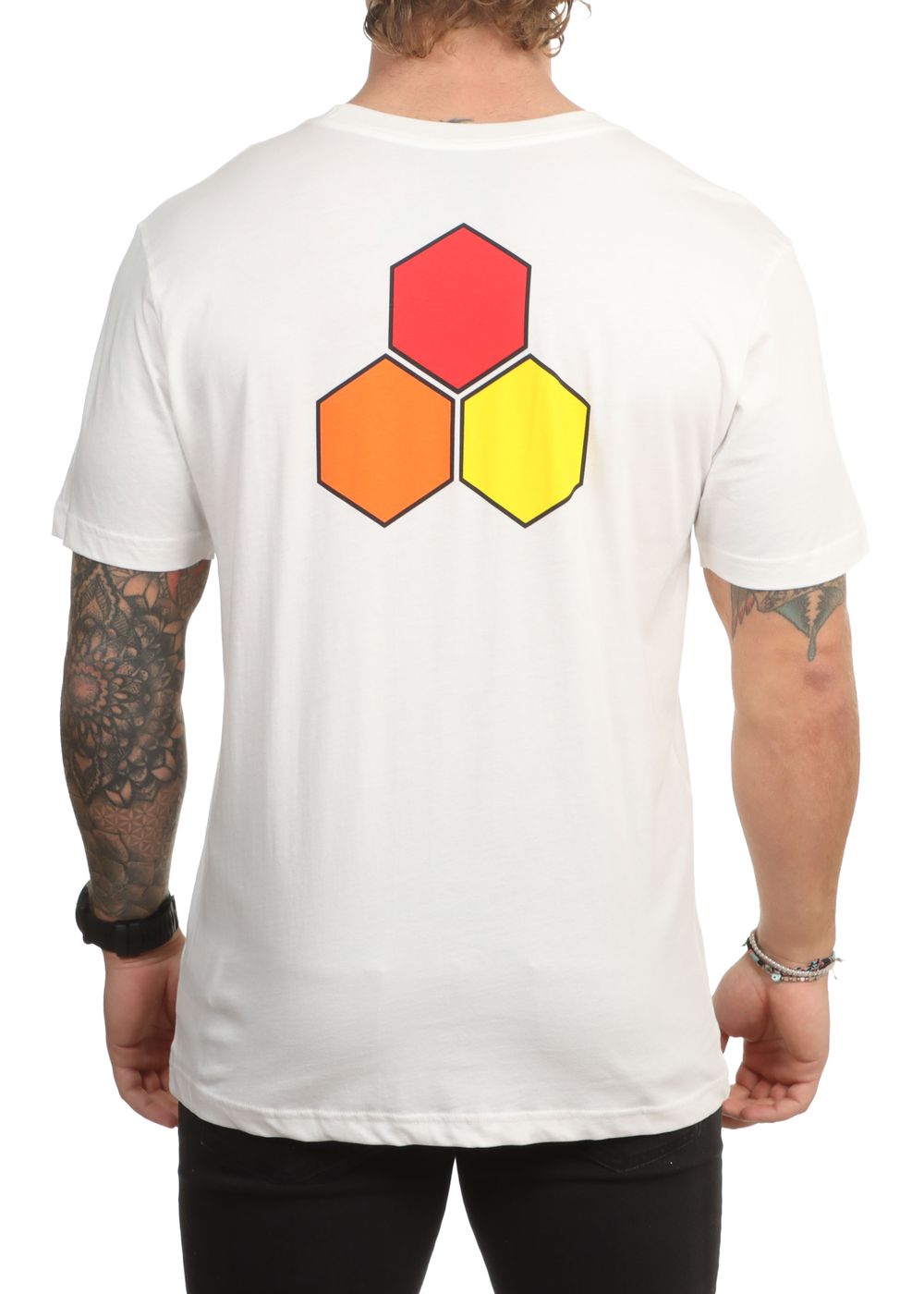 Channel Islands Classic Hex Tee White