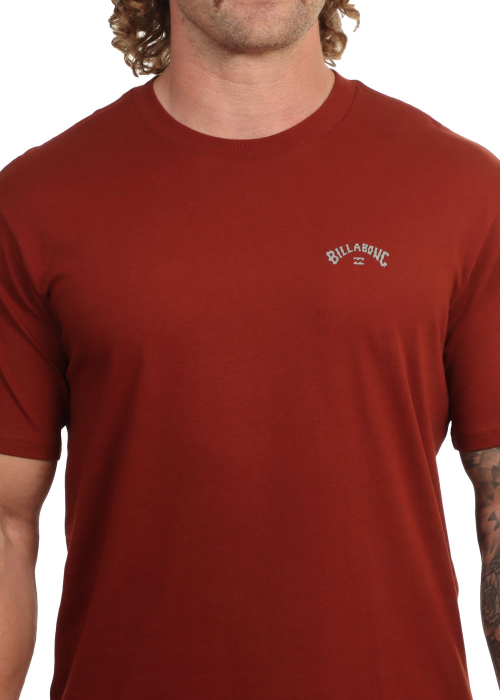 Billabong Arch Wave Tee Brick