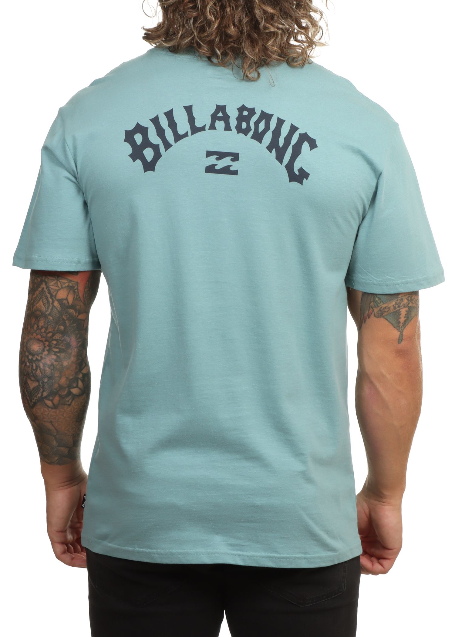 Billabong Arch Wave Tee Blue Haze