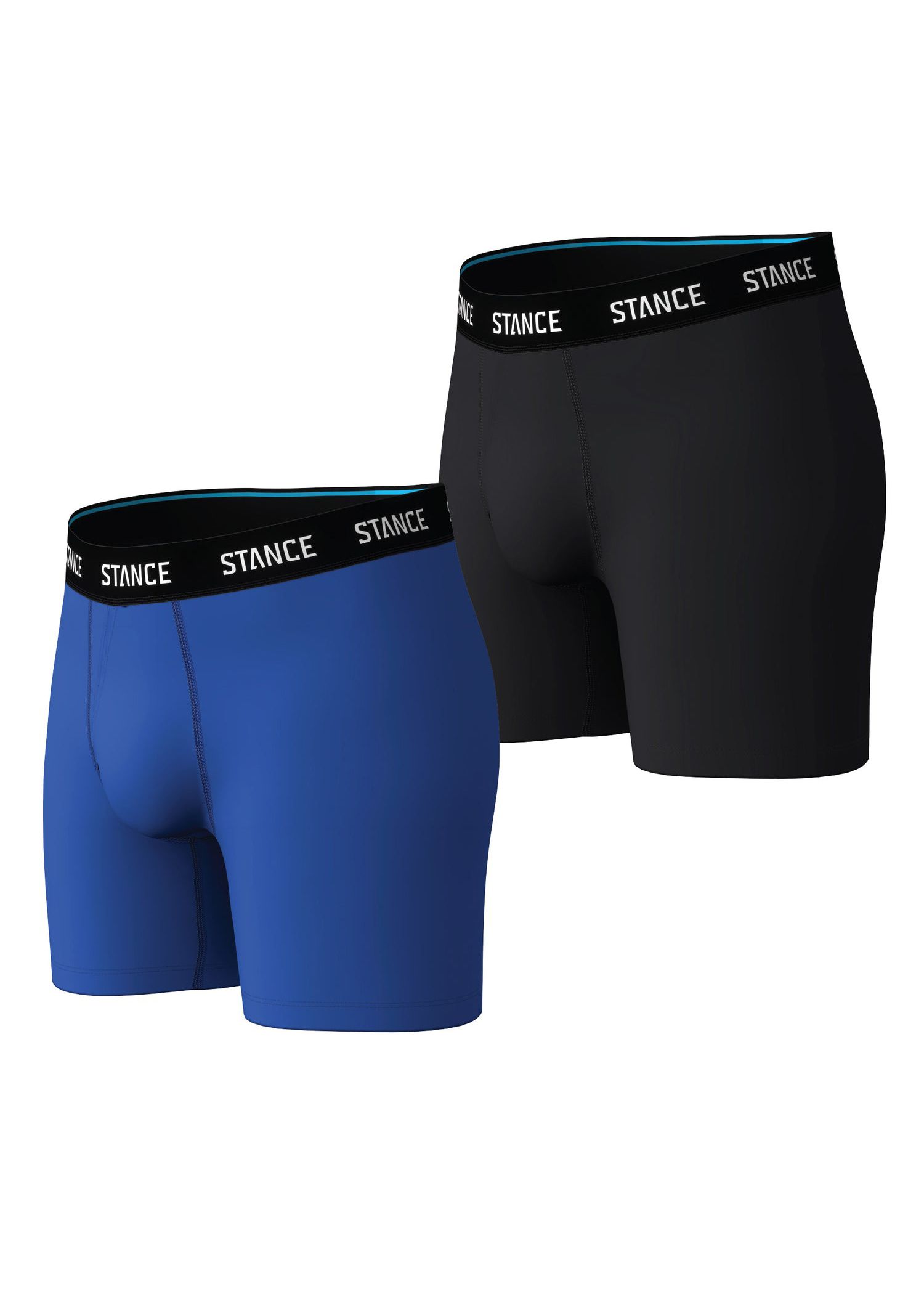 Stance Solid 2 Pack Boxer Briefs Cobalt Blue