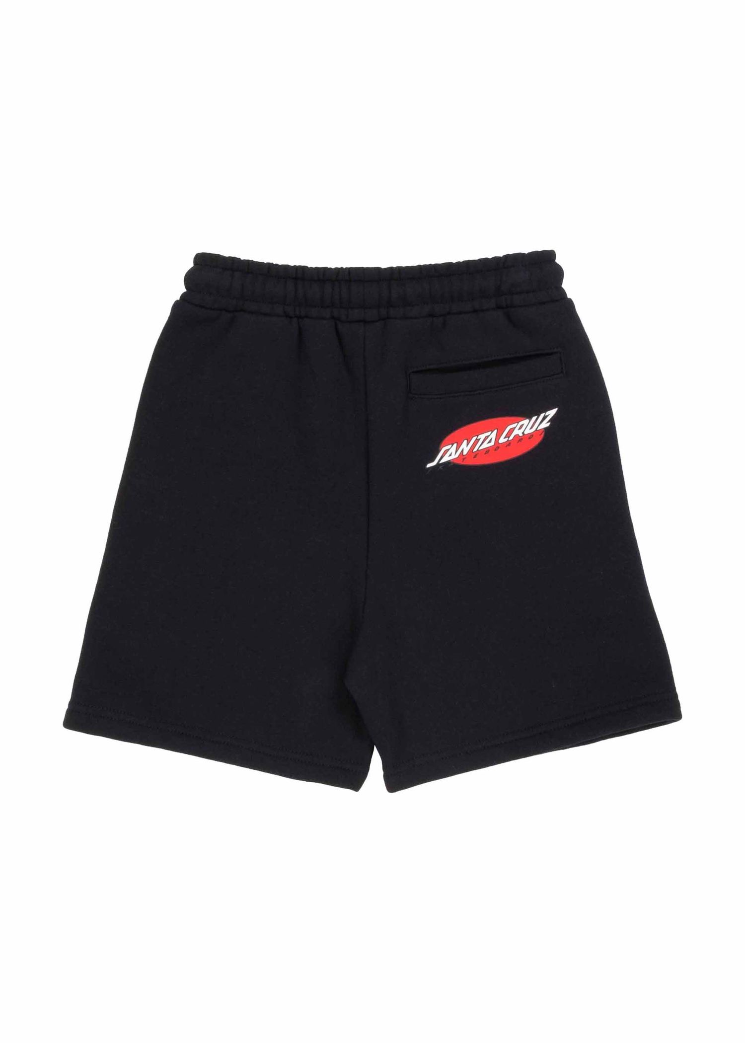 Santa Cruz Boys Strip Oval Shorts Black