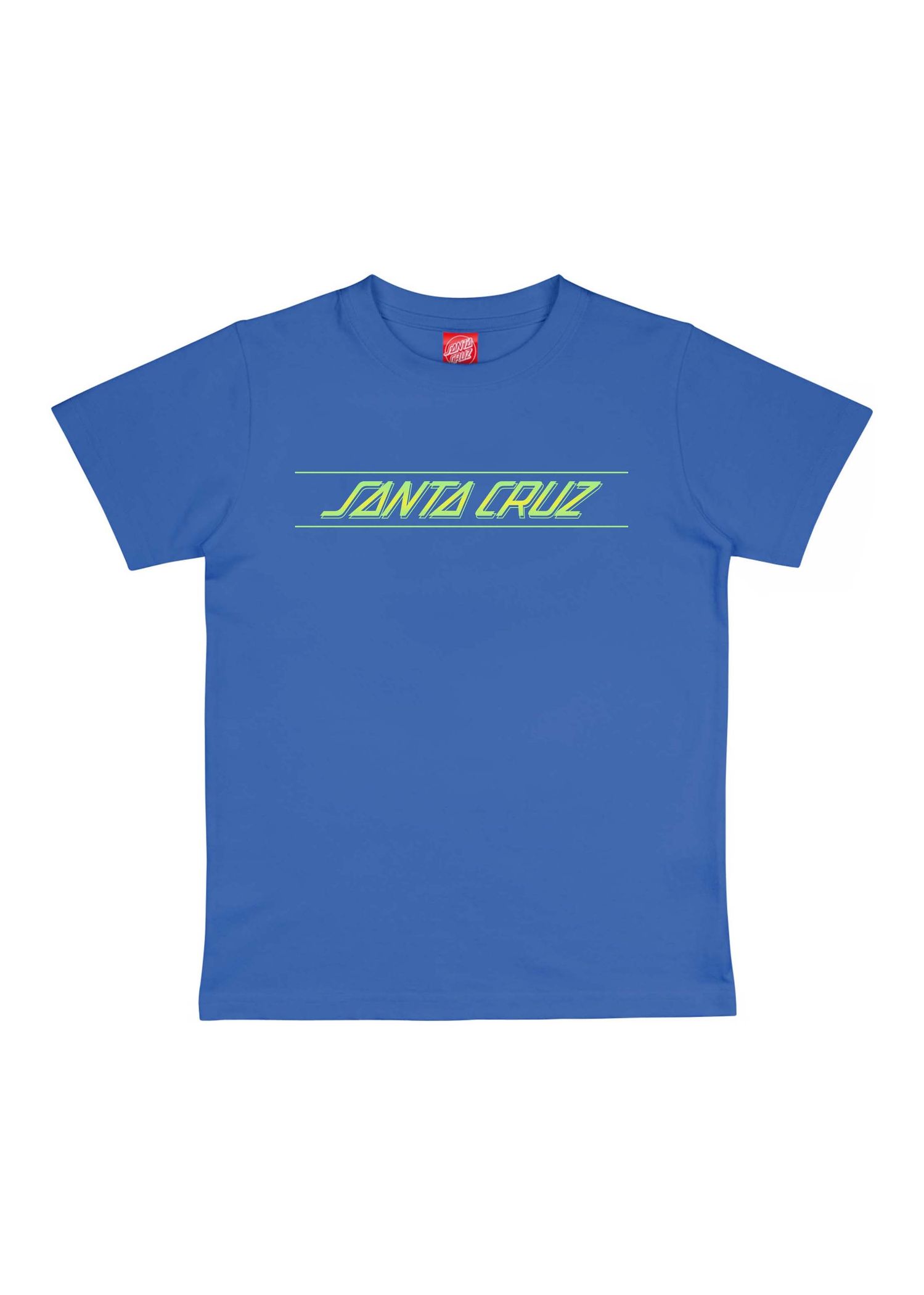 Santa Cruz Boys Classic Fade Tee Sapphire