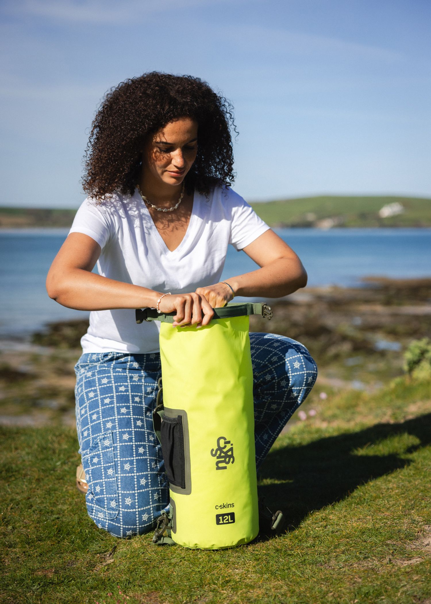 Cskins Session Dry Bag 12 Litre Flash Green
