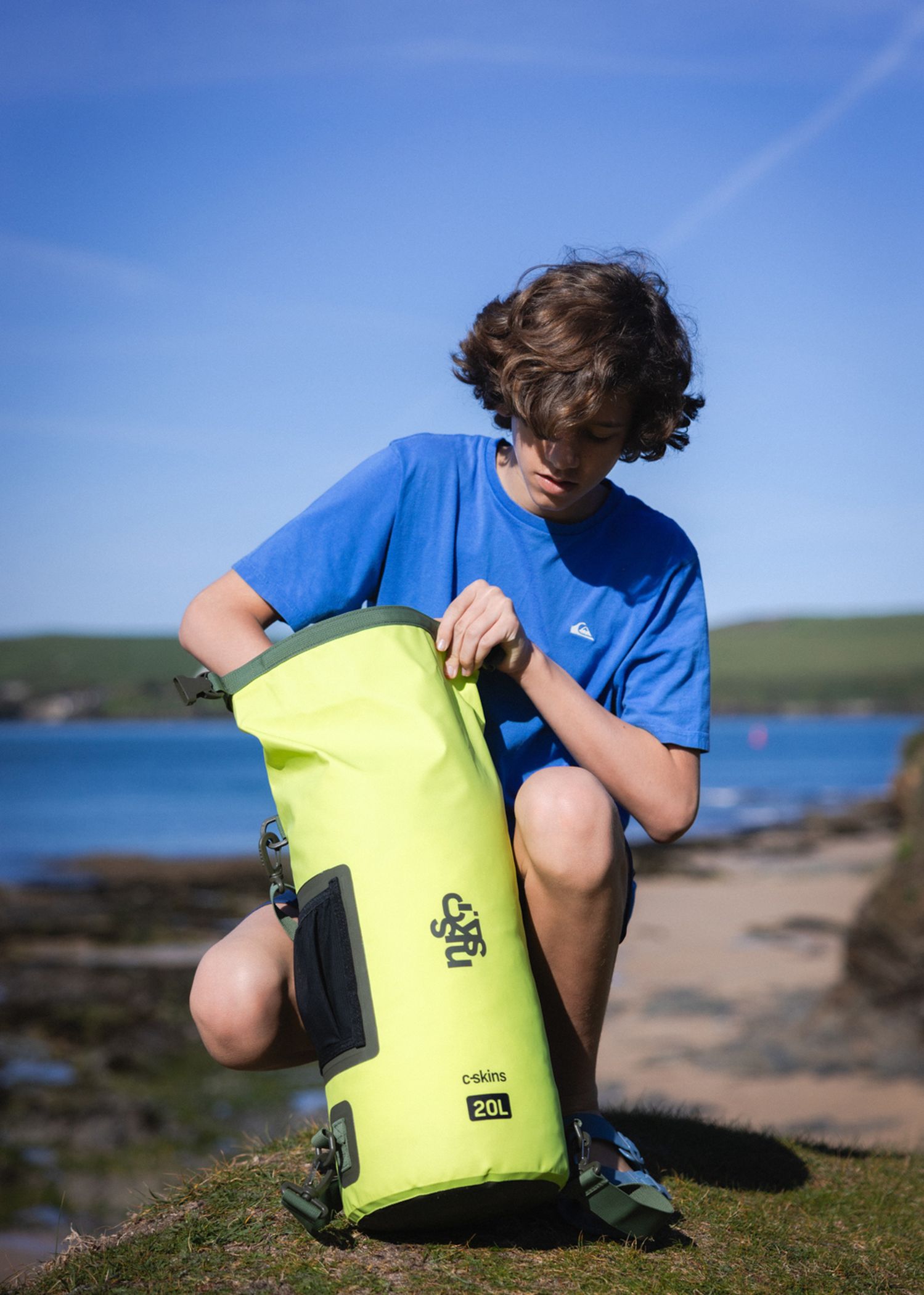 Cskins Session Dry Bag 20 Litre Flash Green