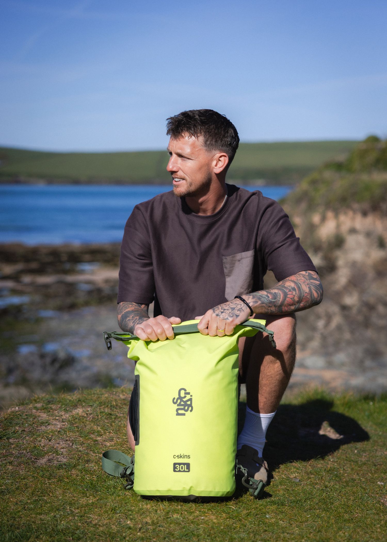Cskins Session Dry Bag 30 Litre Flash Green