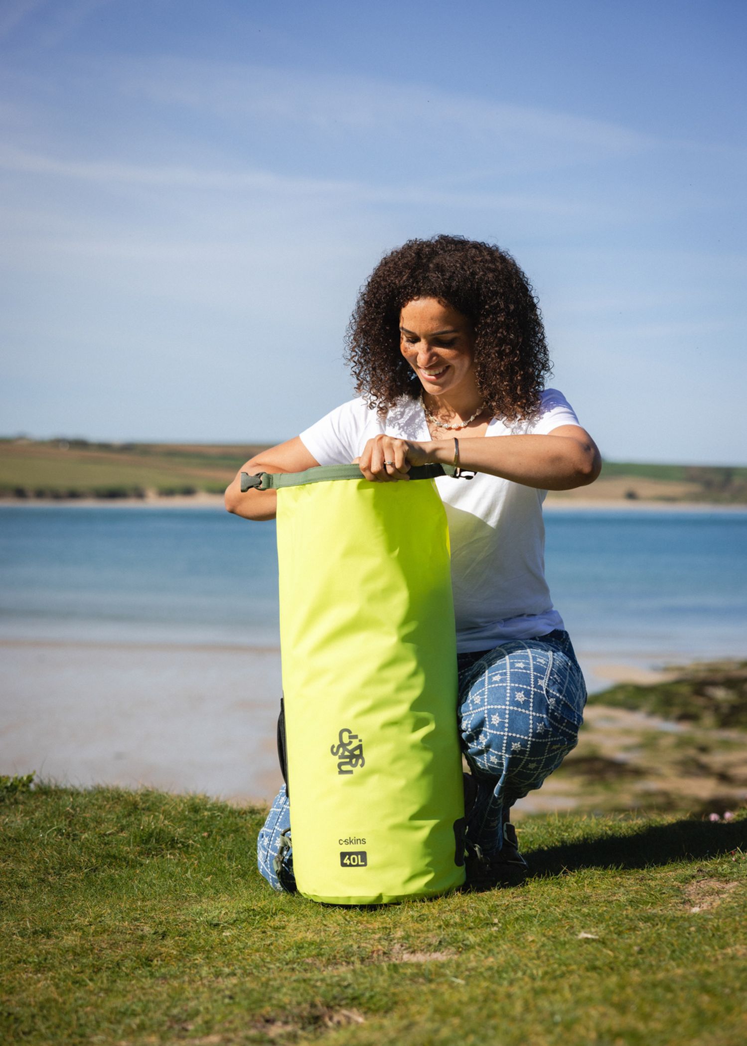 Cskins Session Dry Bag 40 Litre Flash Green