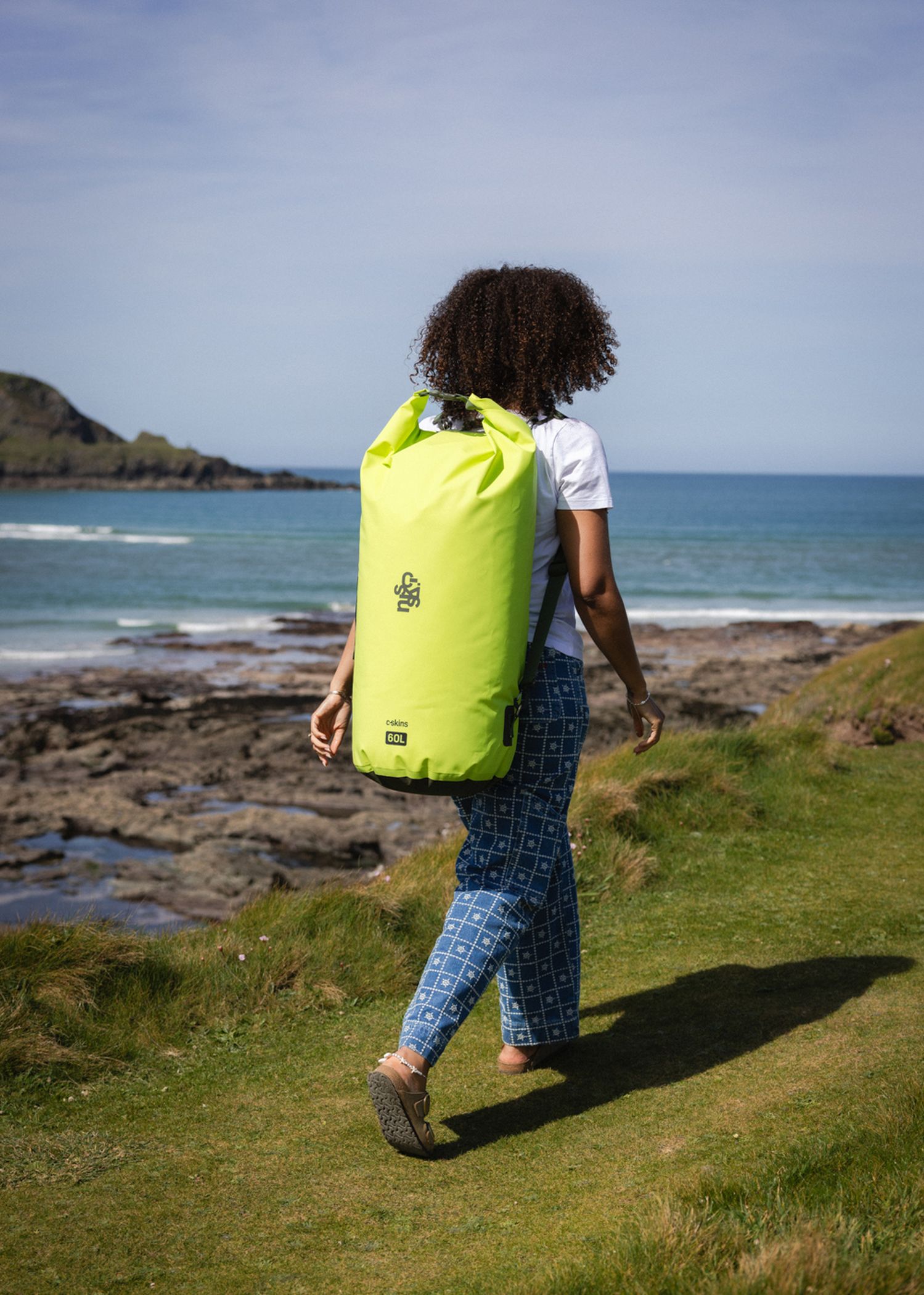Cskins Session Dry Bag 60 Litre Flash Green