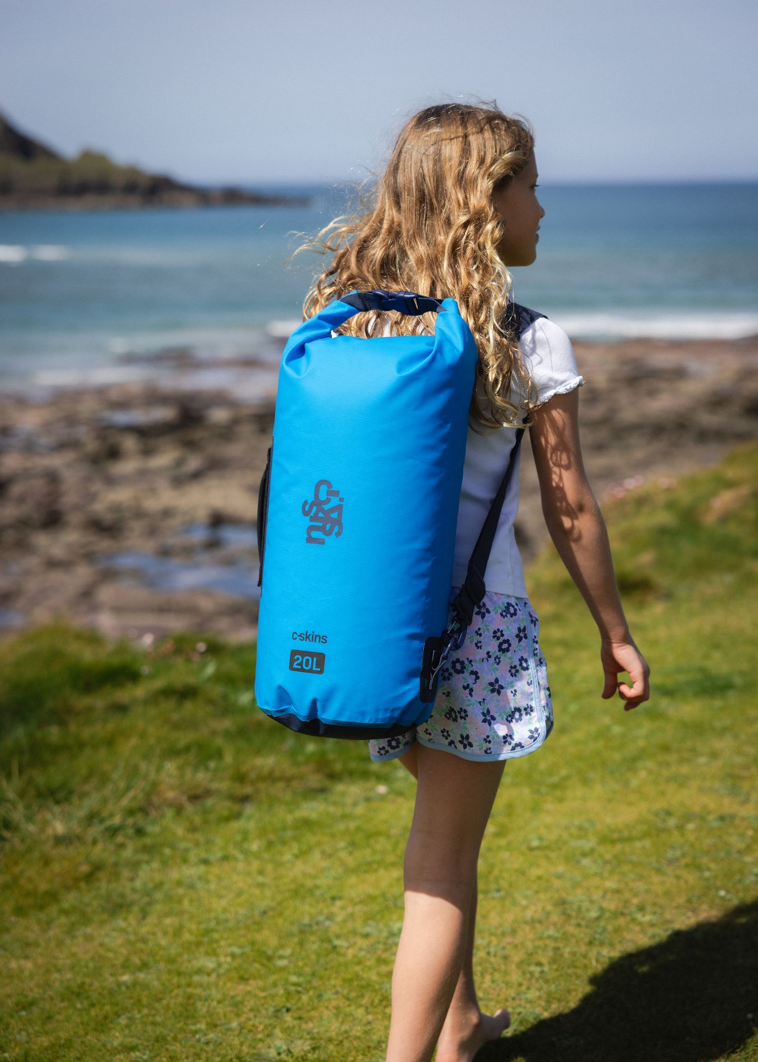 Cskins Session Dry Bag 20 Litre Hawaiian Blue