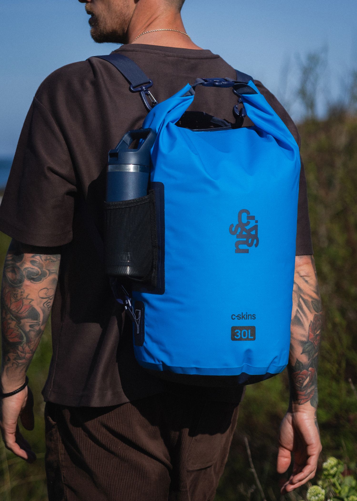 Cskins Session Dry Bag 30 Litre Hawaiian Blue
