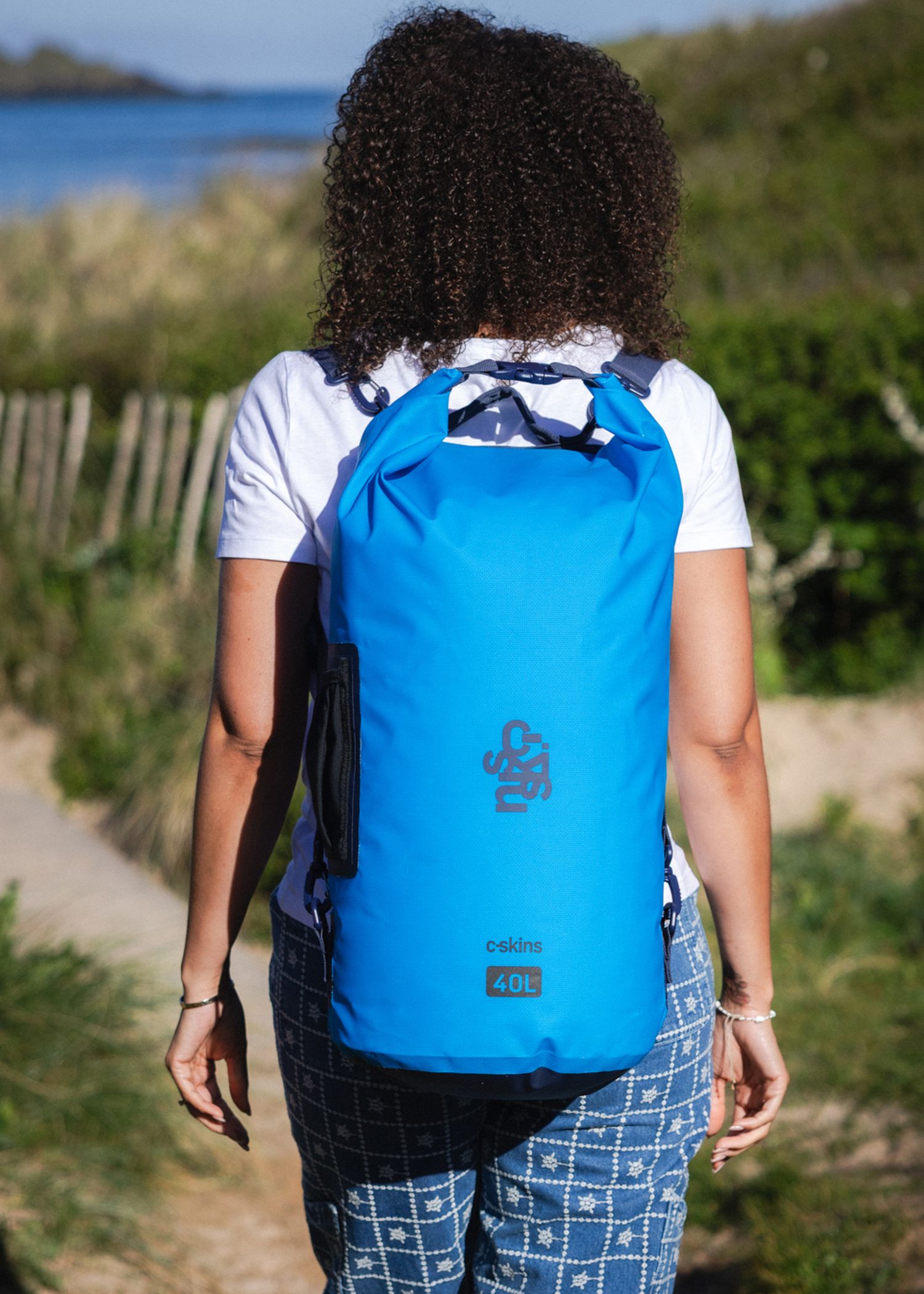 Cskins Session Dry Bag 40 Litre Hawaiian Blue