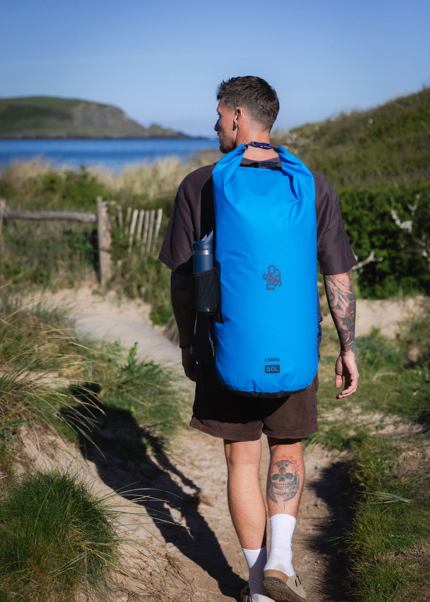 Cskins Session Dry Bag 60 Litre Hawaiian Blue