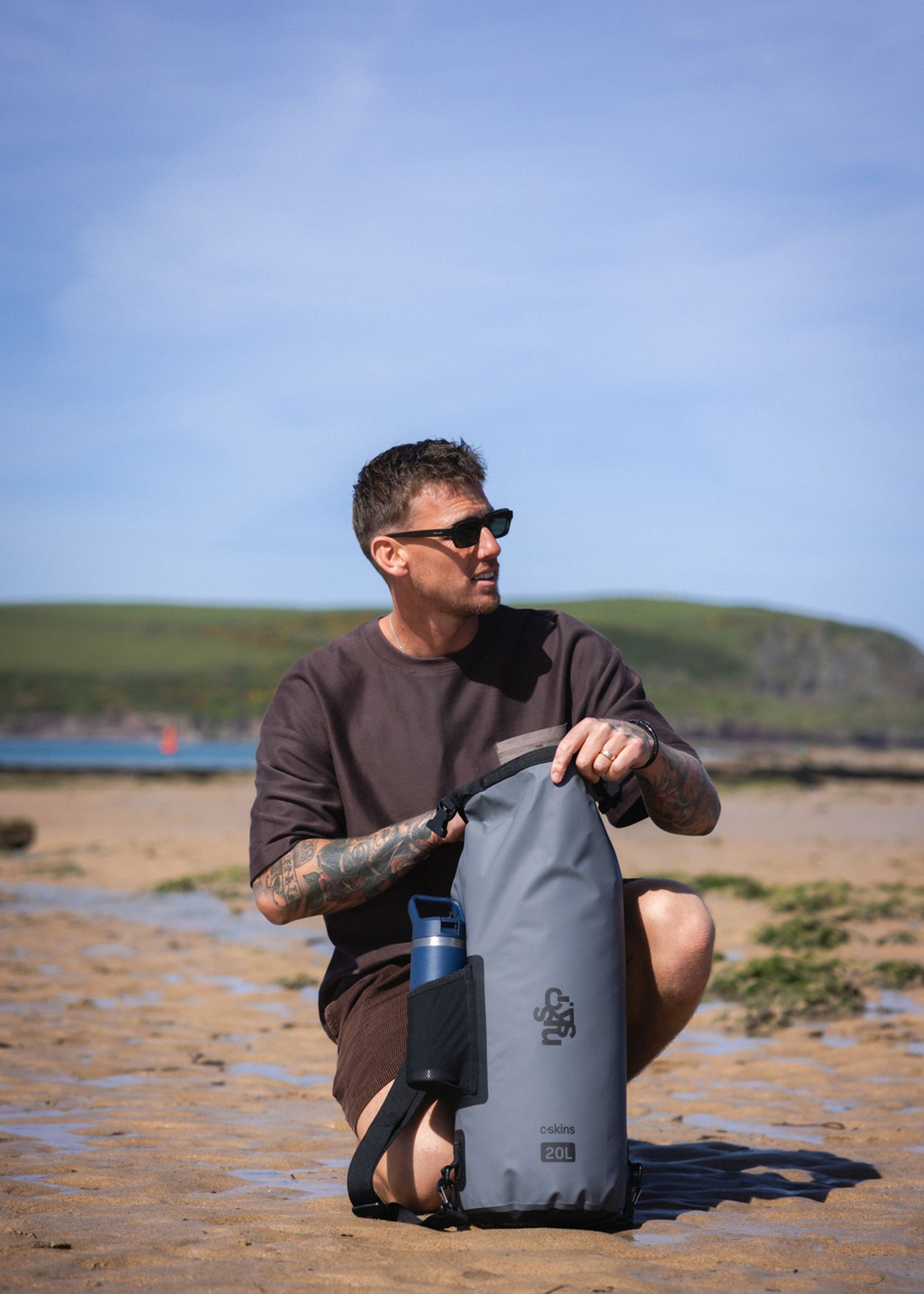 Cskins Session Dry Bag 20 Litre Storm Grey