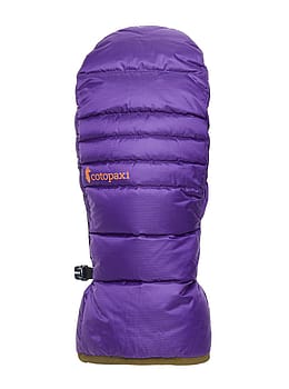 Cotopaxi Down Mittens Black Violet