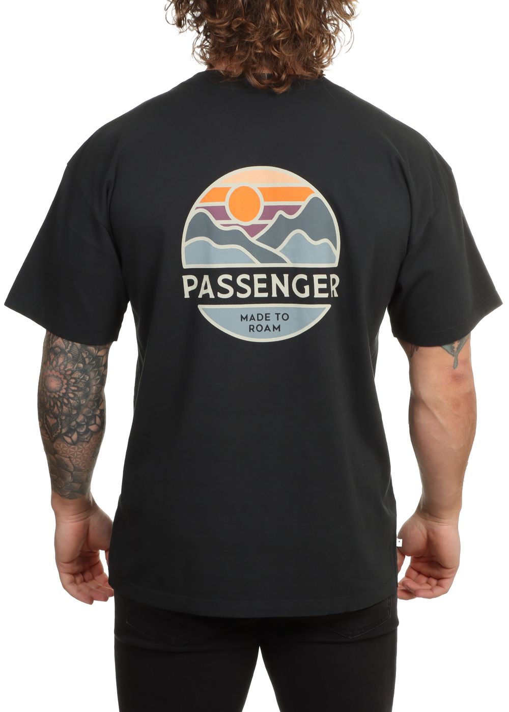 Passenger Laidback Relaxed Fit Tee Black