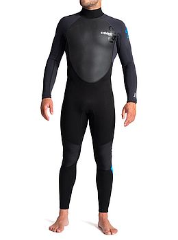 CSkins Element 3/2 Back Zip Summer Wetsuit Black