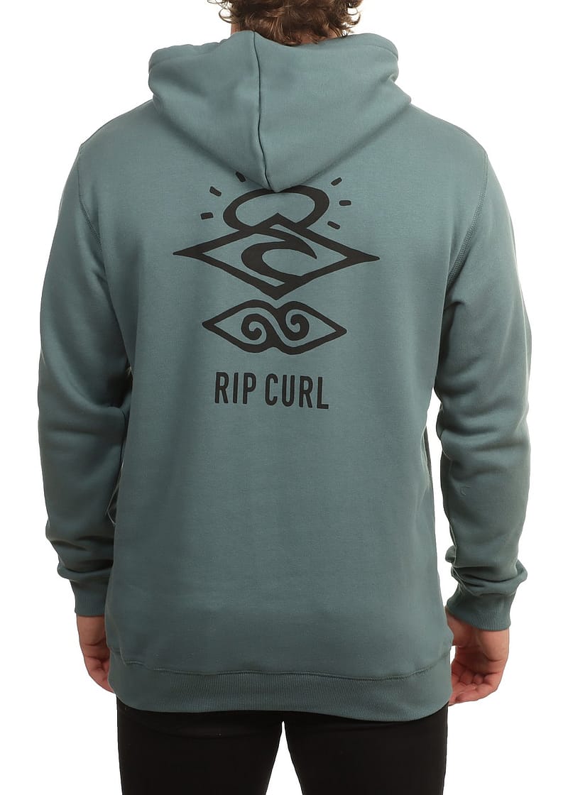 Bluestone Rip Ripcurl Search Icon Hoodie Bluestone