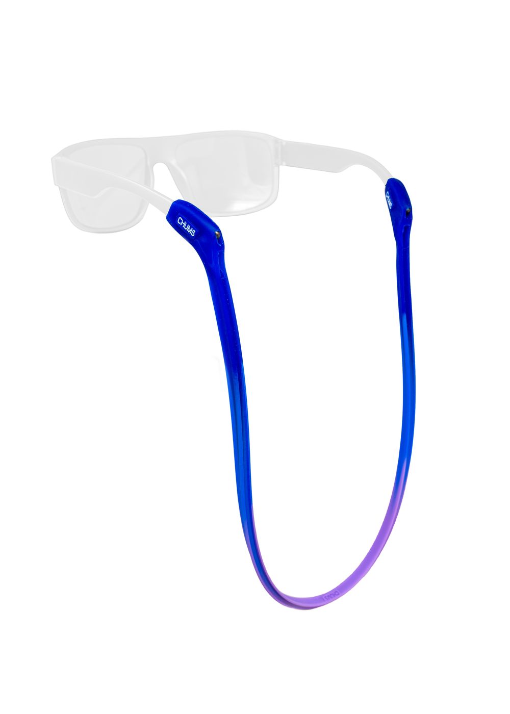 Chums Switchback Sunglass Strap Fade Cobalt Peri