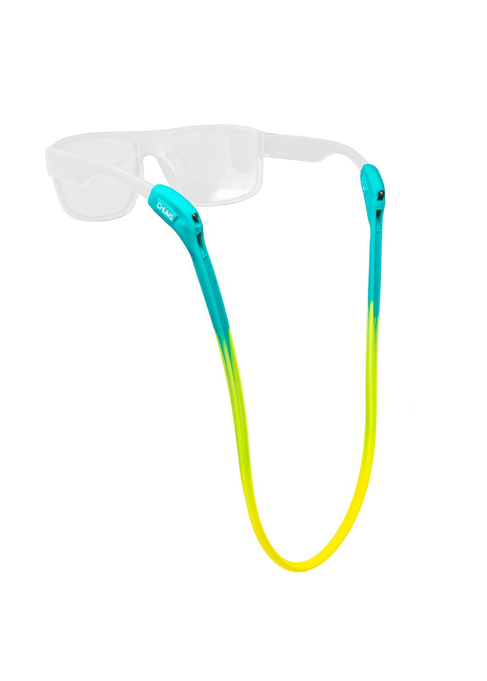Chums Switchback Sunglass Strap Fade Seafoam Citru