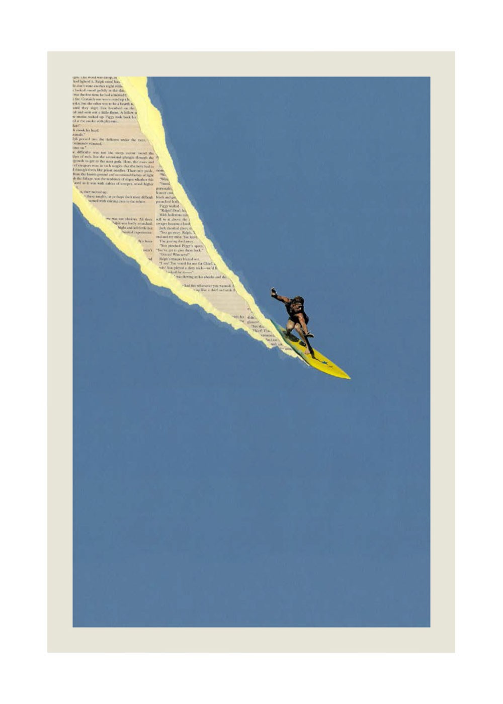 Ciel Glue Windandsea Surf Print 40cm x 50cm