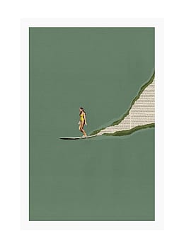 Ciel Glue Seignosse Surf Print 40cm x 50cm