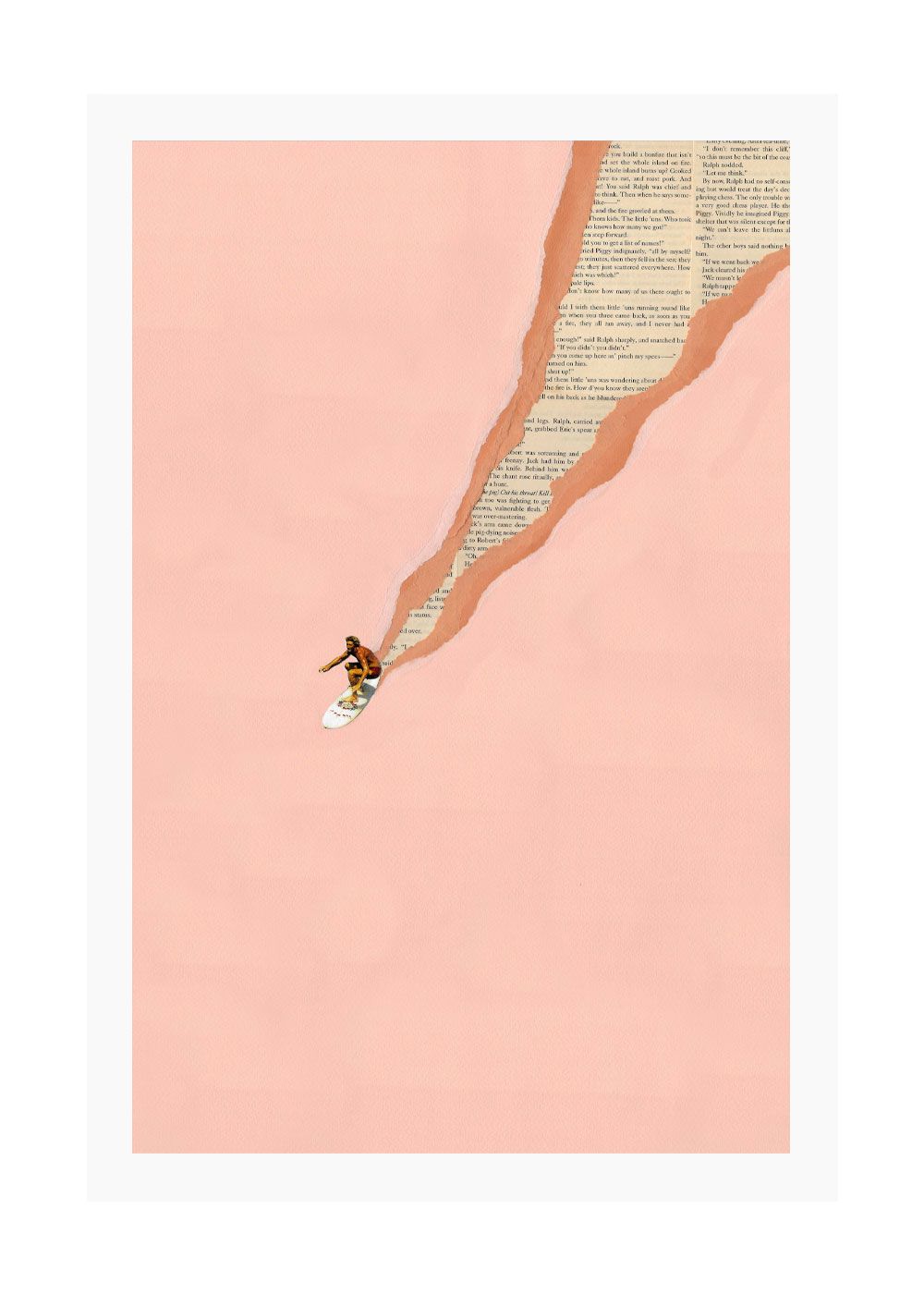 Ciel Glue Ventura Surf Print 50cm x 70cm