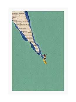 Ciel Glue Noosa Surf Print 40cm x 50cm