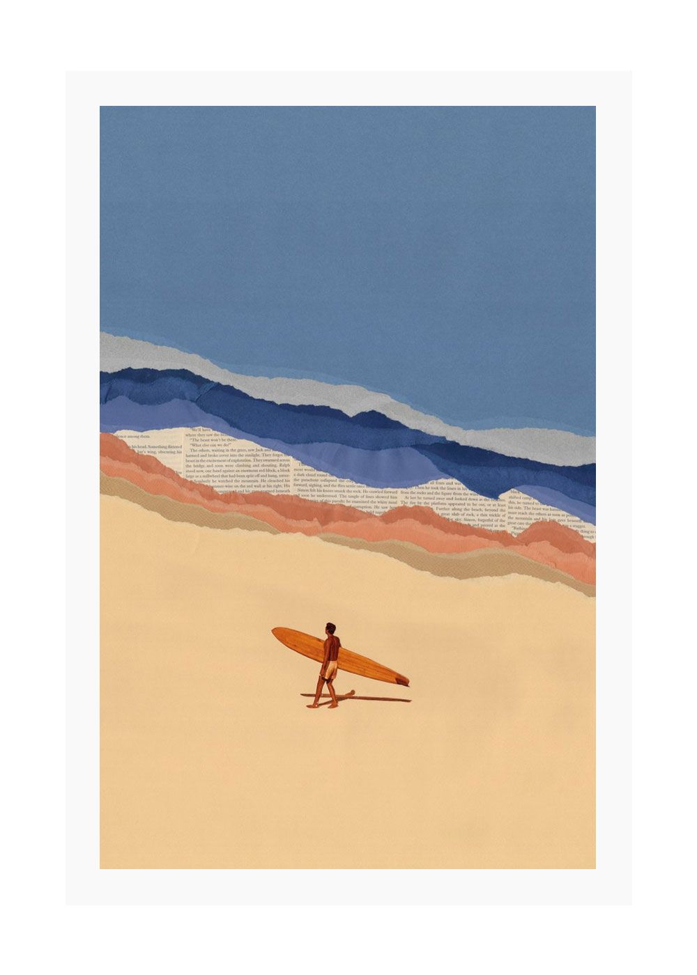Ciel Glue BeachBoy Surf Print 40cm x 50cm