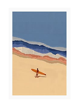 Ciel Glue BeachBoy Surf Print 40cm x 50cm