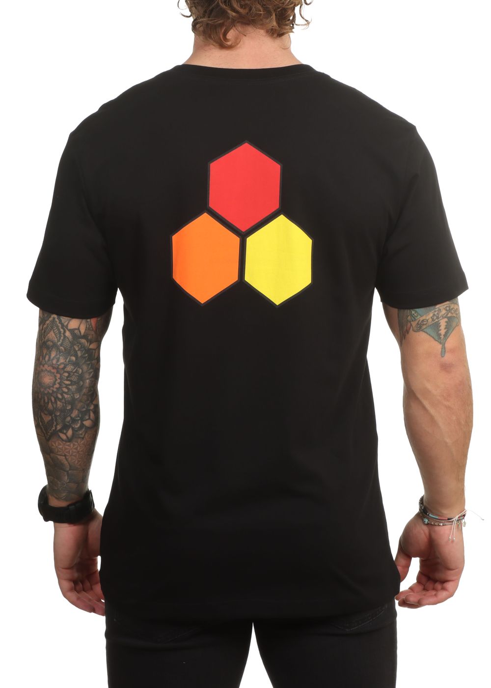 Channel Islands Classic Hex Tee Black