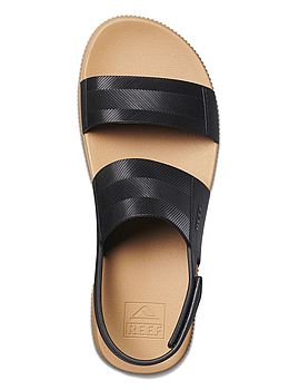 Reef Water Vista Higher Sandals Black Tan