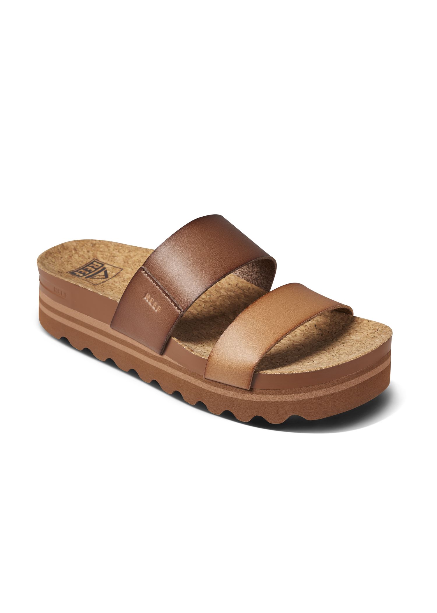Reef Cushion Vista Hi Sandals Espresso Duo