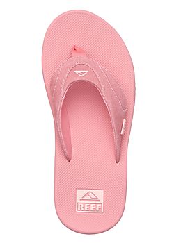 Reef Fanning Flip Flops Strawberry Suede