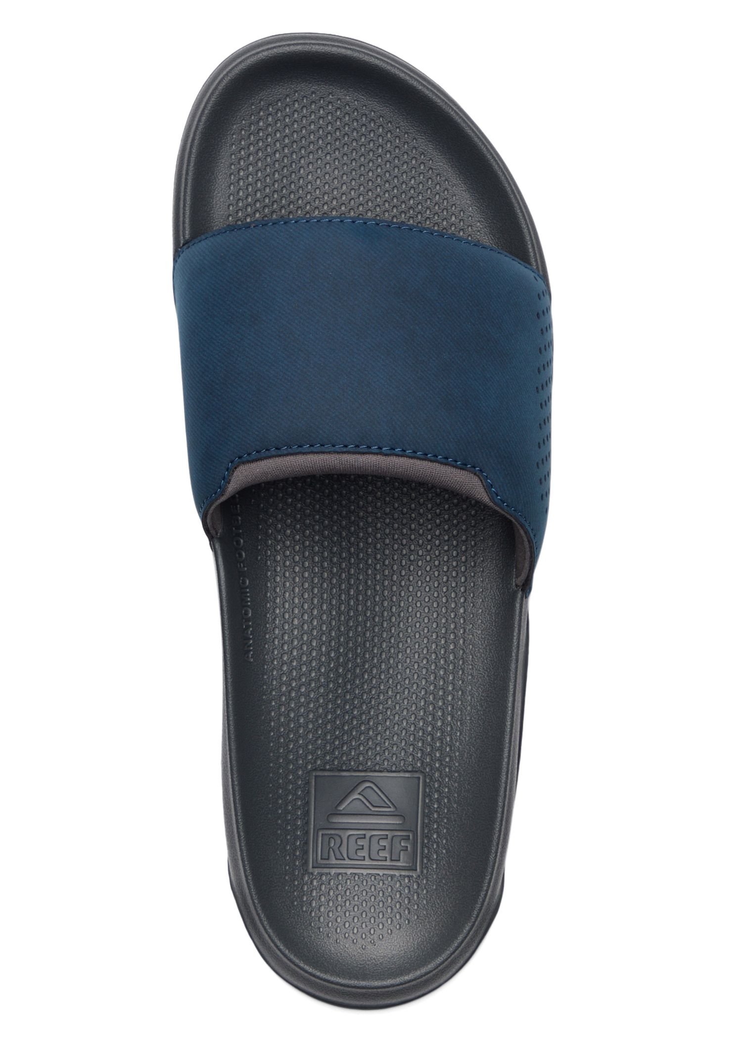 Reef Tailslide Sliders Grey Navy