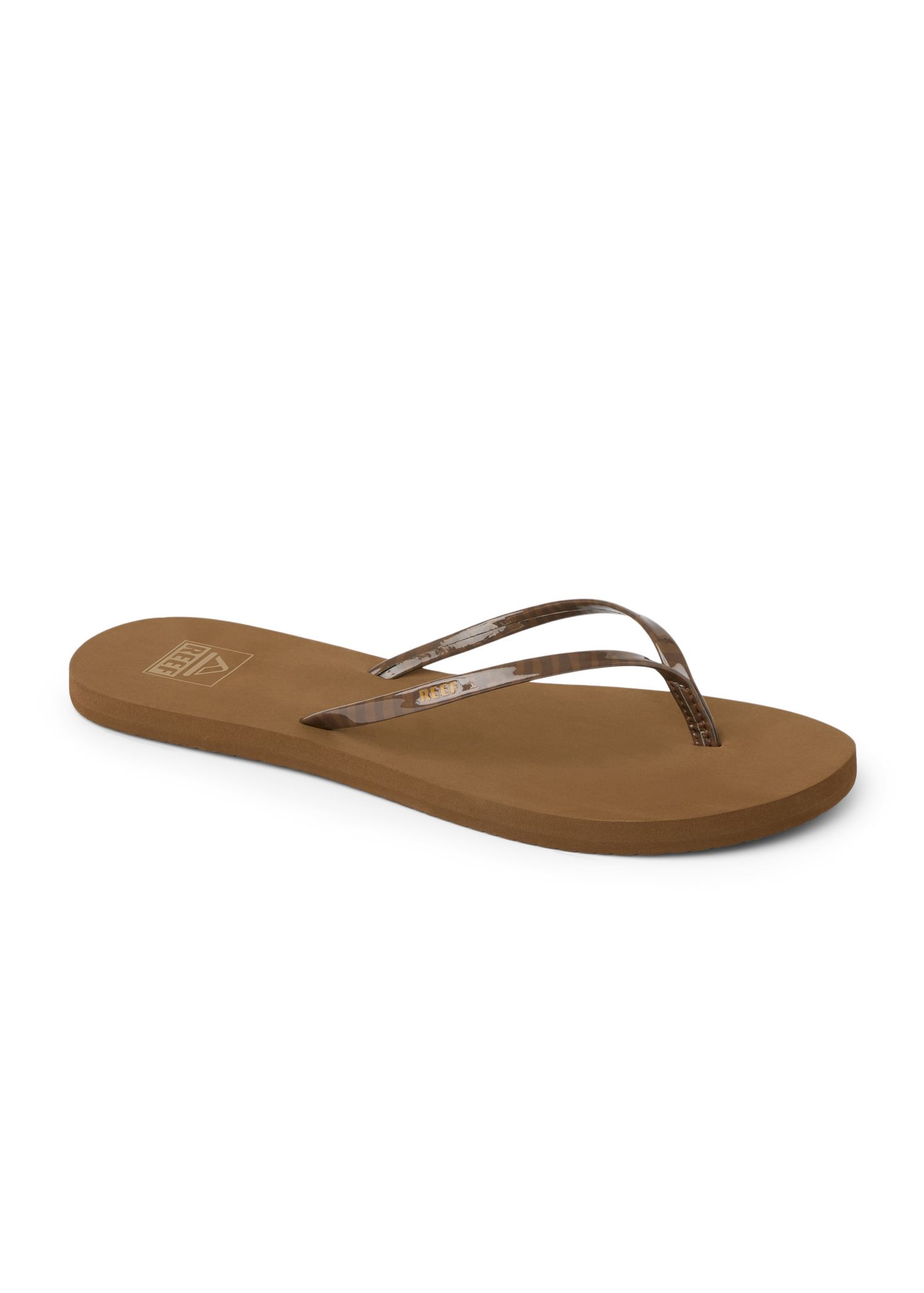 Reef Bliss Nights Flip Flops Chocolate Stripe