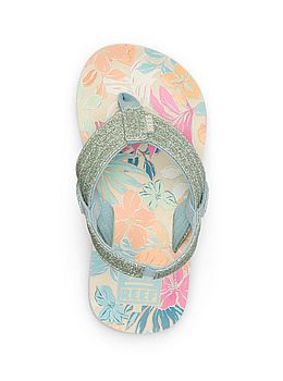 Reef Girls Little Ahi Flip Flops Tropical