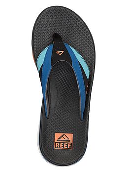 Reef Fanning + Flip Flops Blue Black Orange