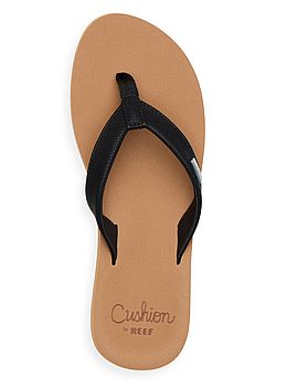 Reef Baja Sands Flip Flops Black Tan