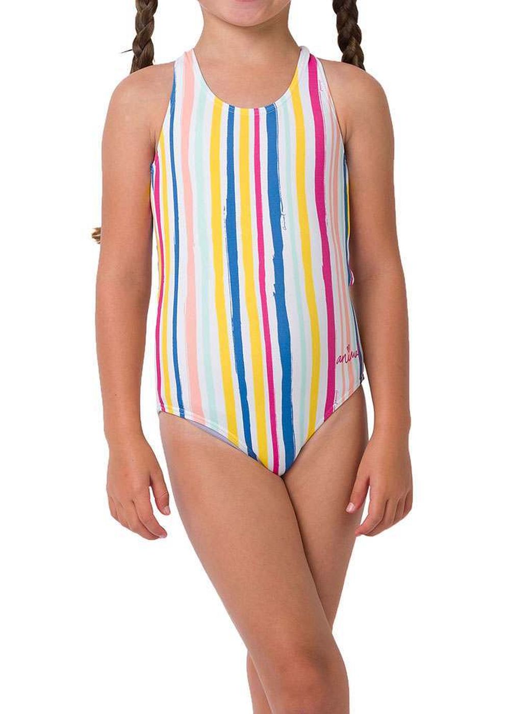 Animal Girls Frieda Swimsuit Multicolour