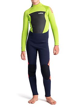 CSkins Kids Legend 4/3 Back Zip Wetsuit Slate Navy
