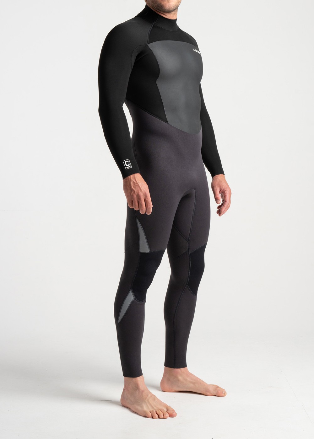 CSkins Legend 3/2 Back Zip Summer Wetsuit Anthract