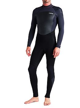 CSkins NuWave Legend 4/3 Back Zip Wetsuit Black