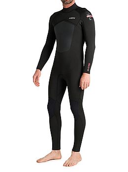 CSkins Nuwave Legend 5/4/3 Back Zip Wetsuit Neon Black