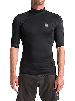 Cskins Nuwave Rash X UPF50+ Rash Vest Black