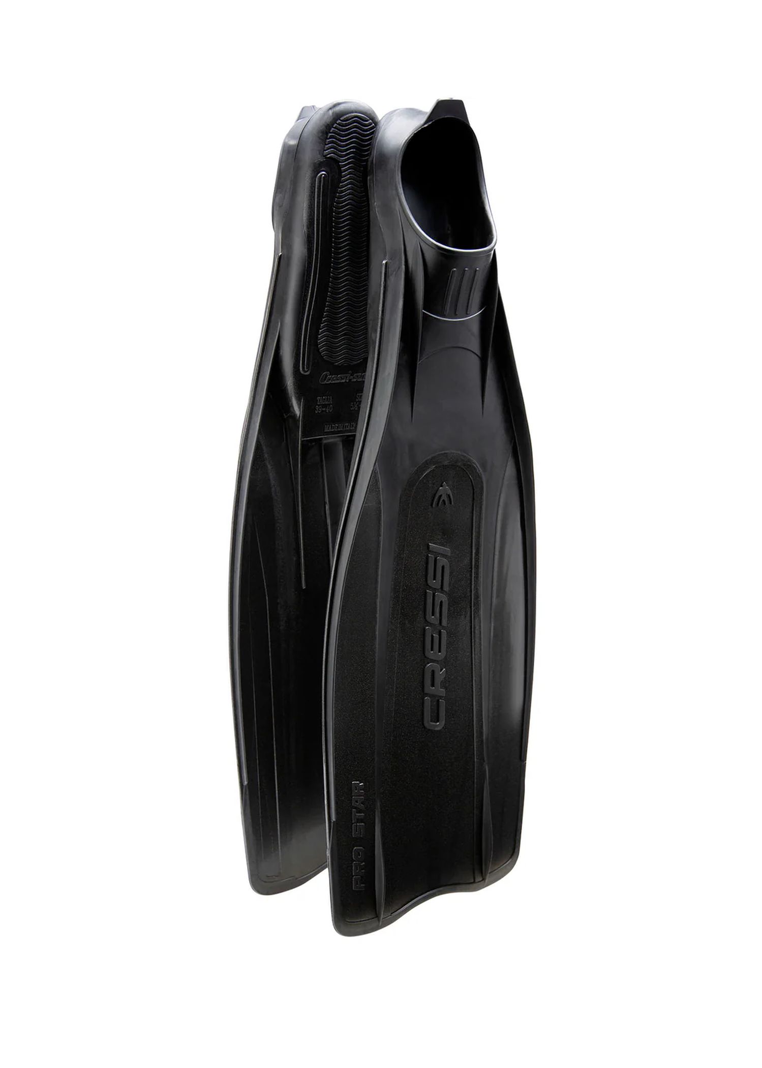 Cressi Pro Star Dive Snorkling Set Fins Mask Snorkel