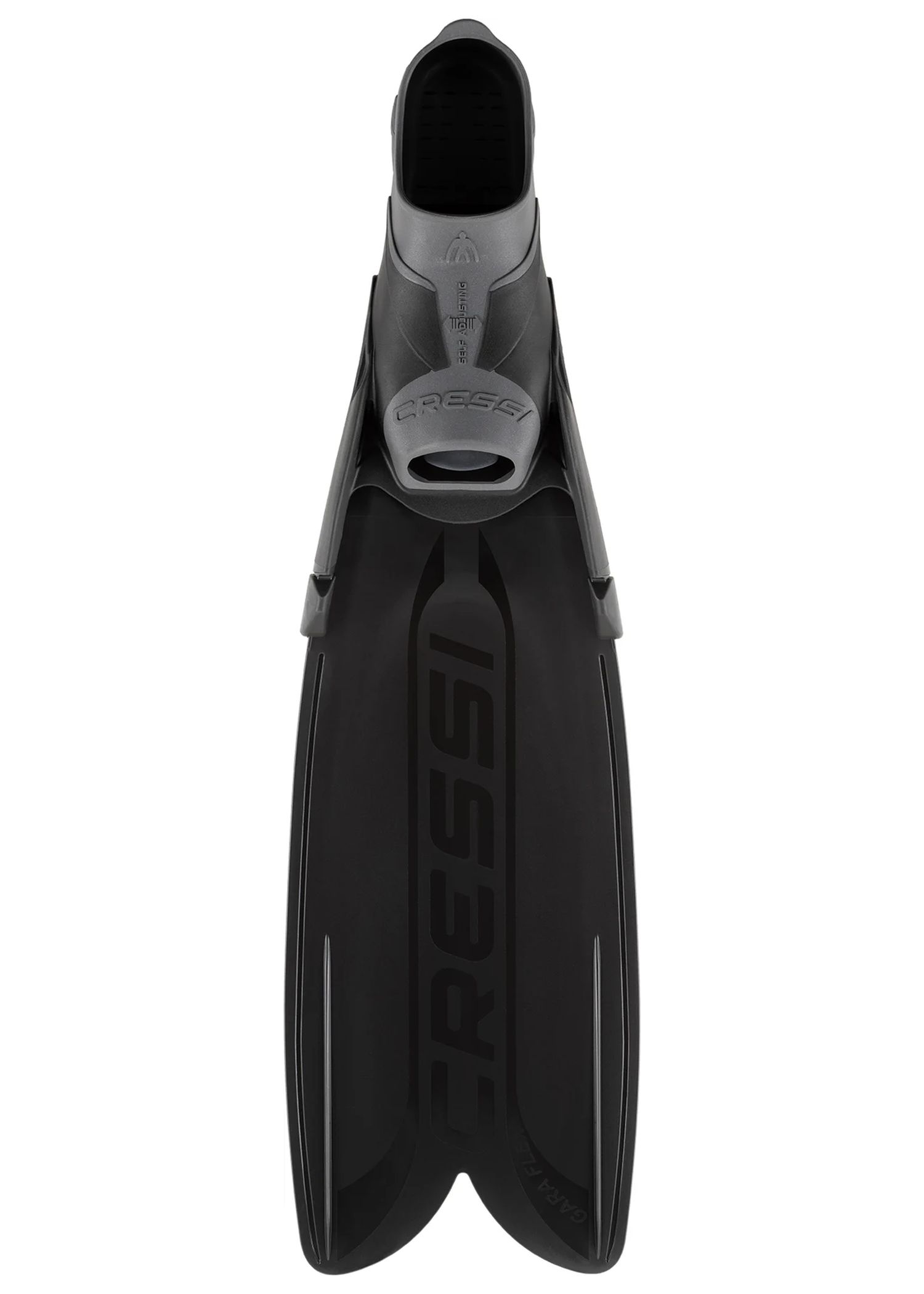 Cressi Gara Turbo Flex Freedive Scuba Fins Black