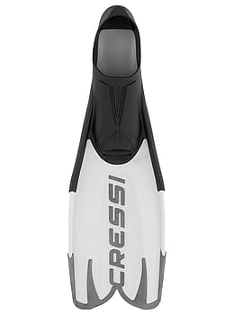 Cressi Agua Pro Snorkel Dive Fins White