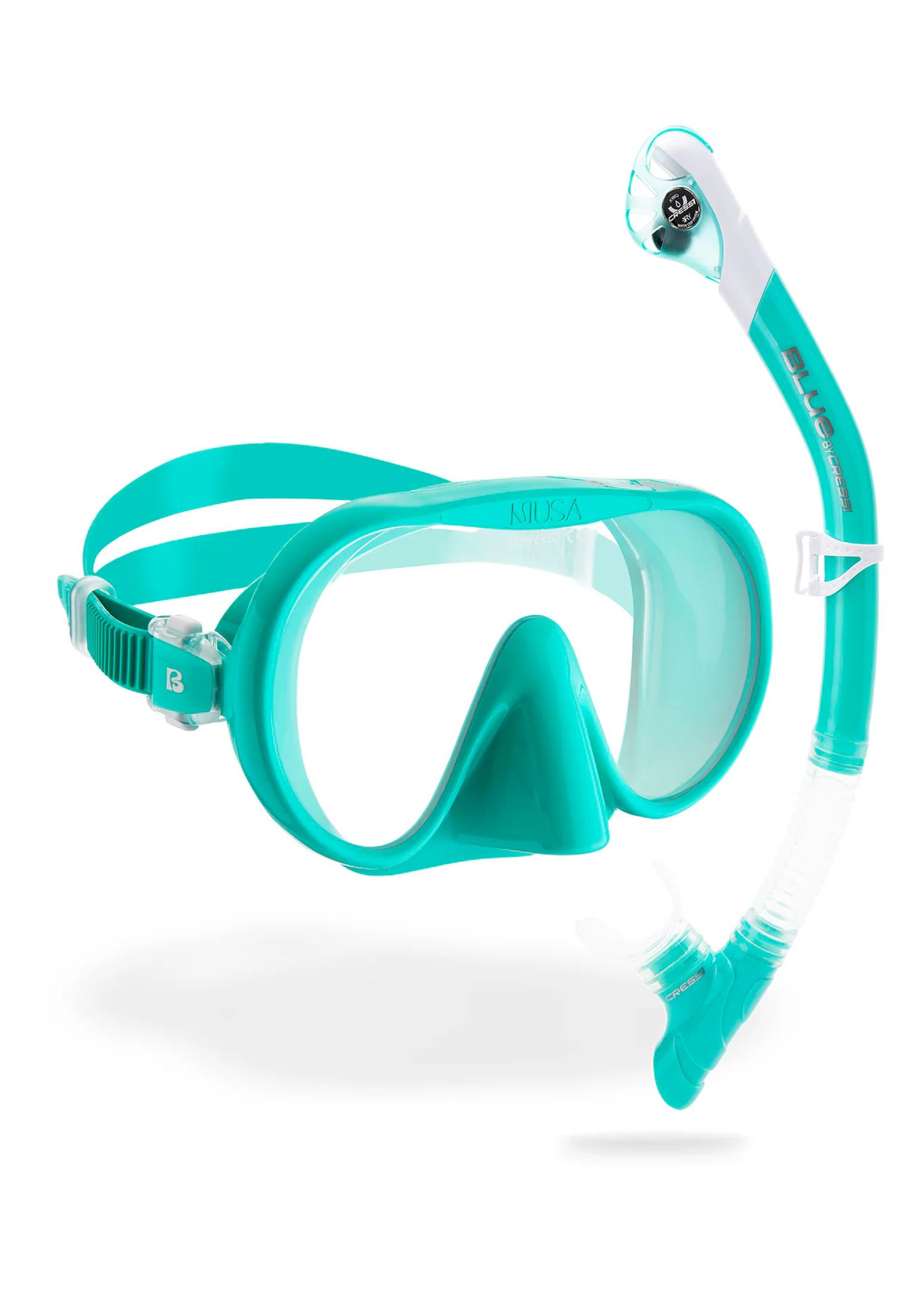 Cressi Musa Dive Mask + Scilla Snorkel Set Green